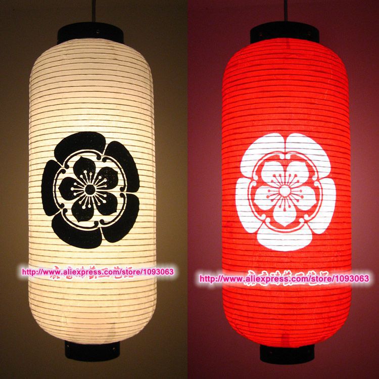 Japanese Lantern Paper - Sakura Japon Kağıt Lamba Özelleştirilmiş El