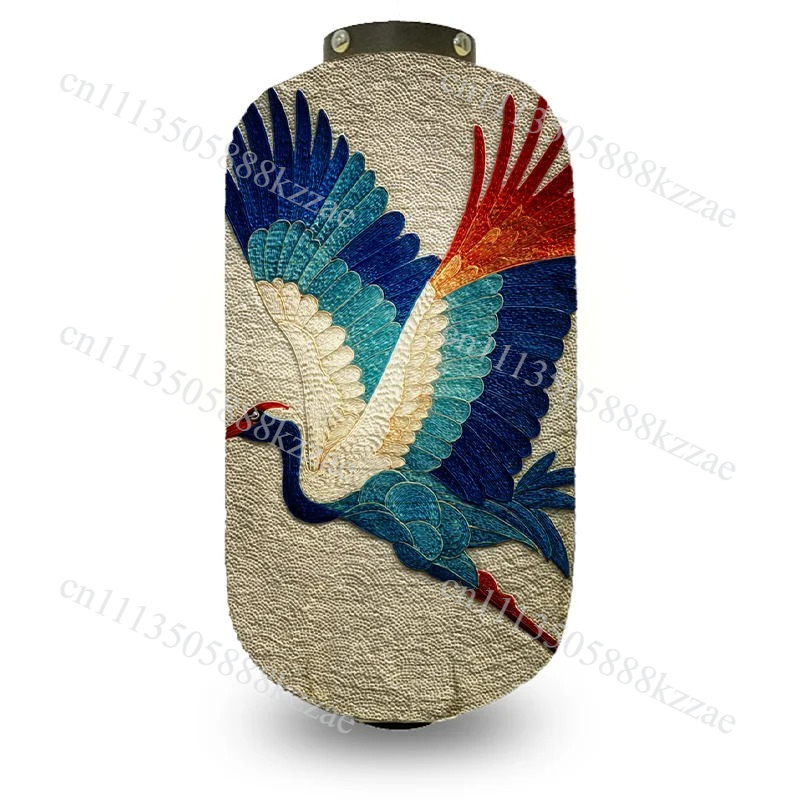 Japanese Lantern Paper - Retro Japon Asılı Kağıt Fener Ukiyo-e