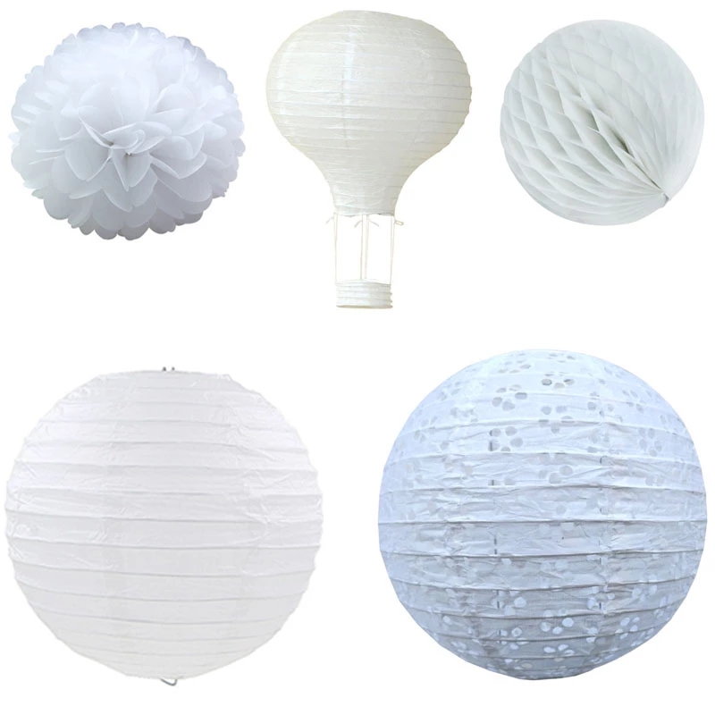Japanese Lantern Paper - 1 adet Beyaz serisi Çin kağıt