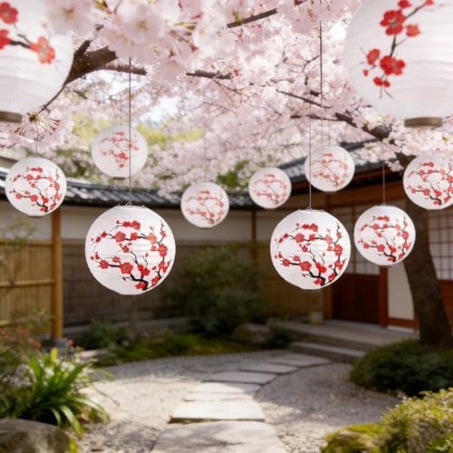 6'lı Paket Çin Yeni Yılı Süsle - Japanese Lantern Paper incelemesi ve fiyatı