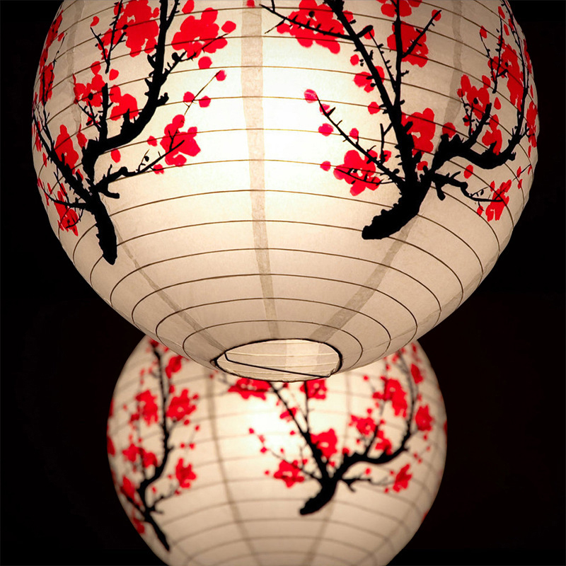 1 adet erik çiçeği kağıt fener - Japanese Lantern Paper incelemesi ve fiyatı