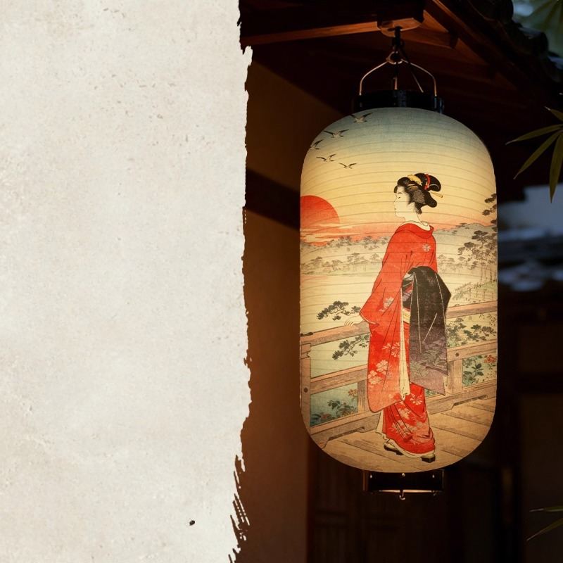 1 adet japon mahkeme hanım des - Japanese Lantern Paper incelemesi ve fiyatı